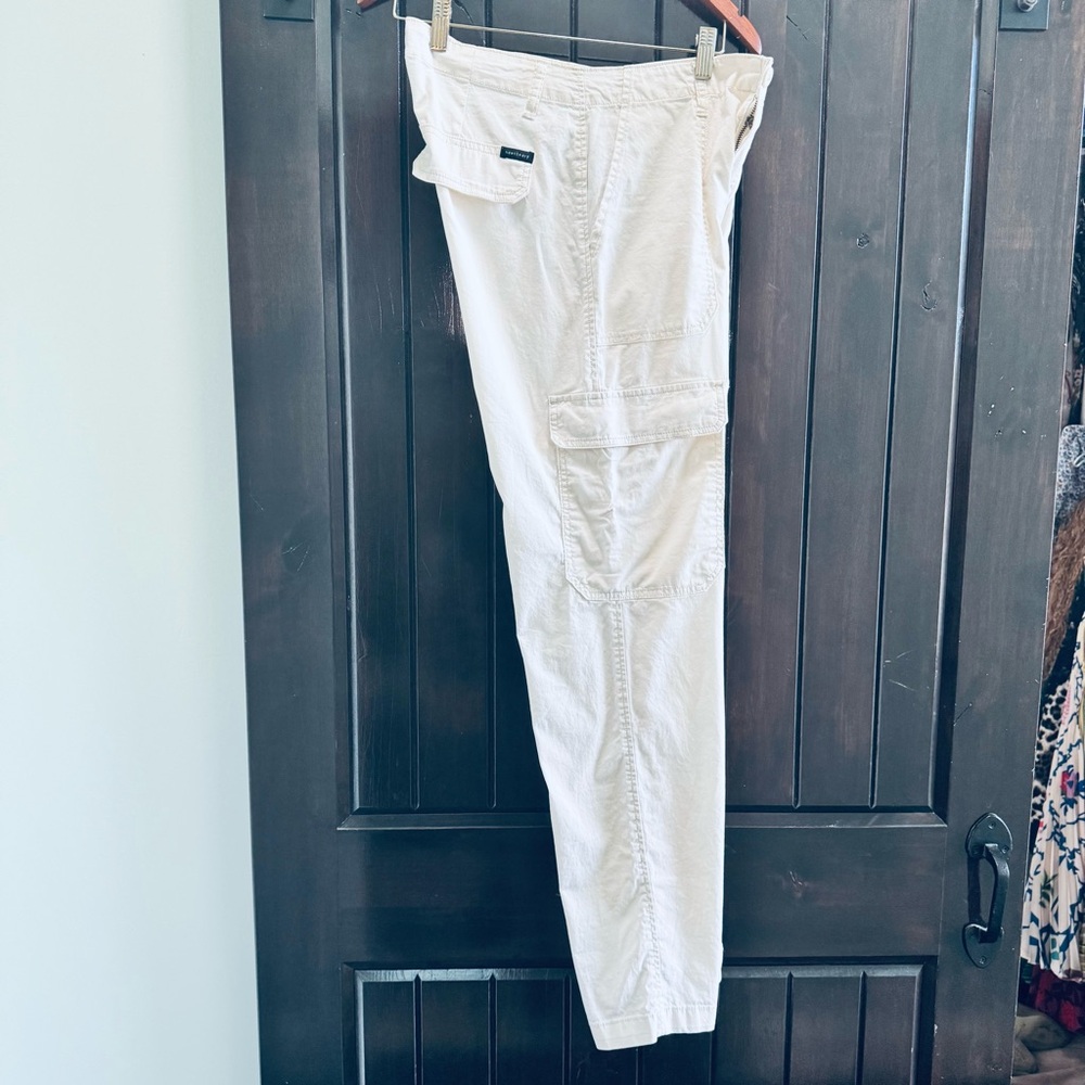 Sanctuary Ladies Cream Cargo Pants - Picture 9 of 9